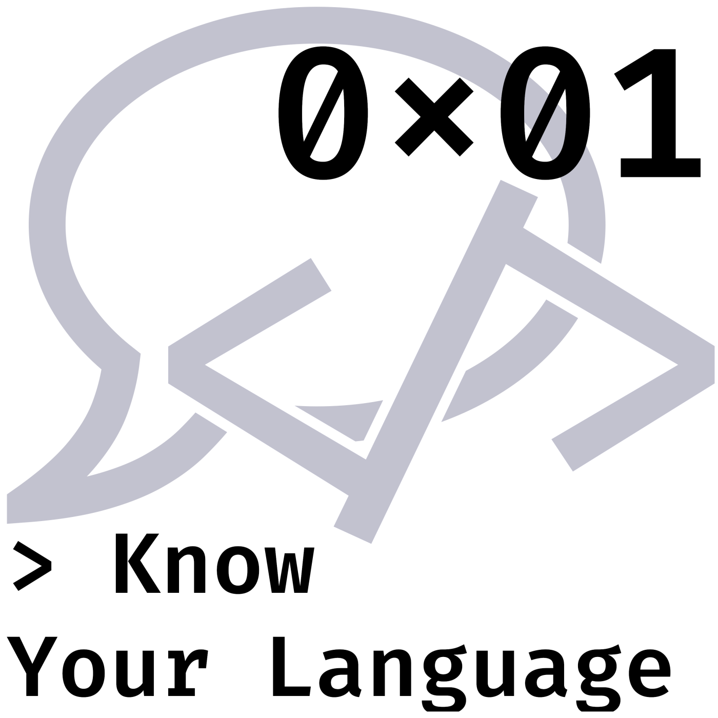 0x01 Know Your Language